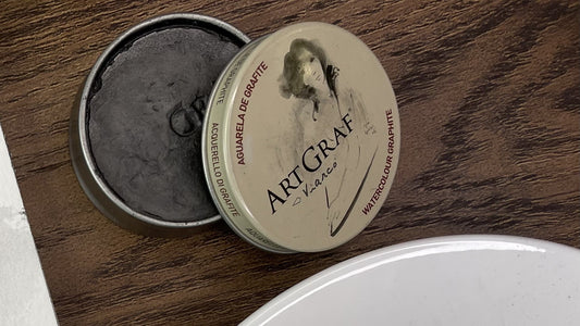 Review and Demo of Watercolor Graphite Viarco ArtGraf