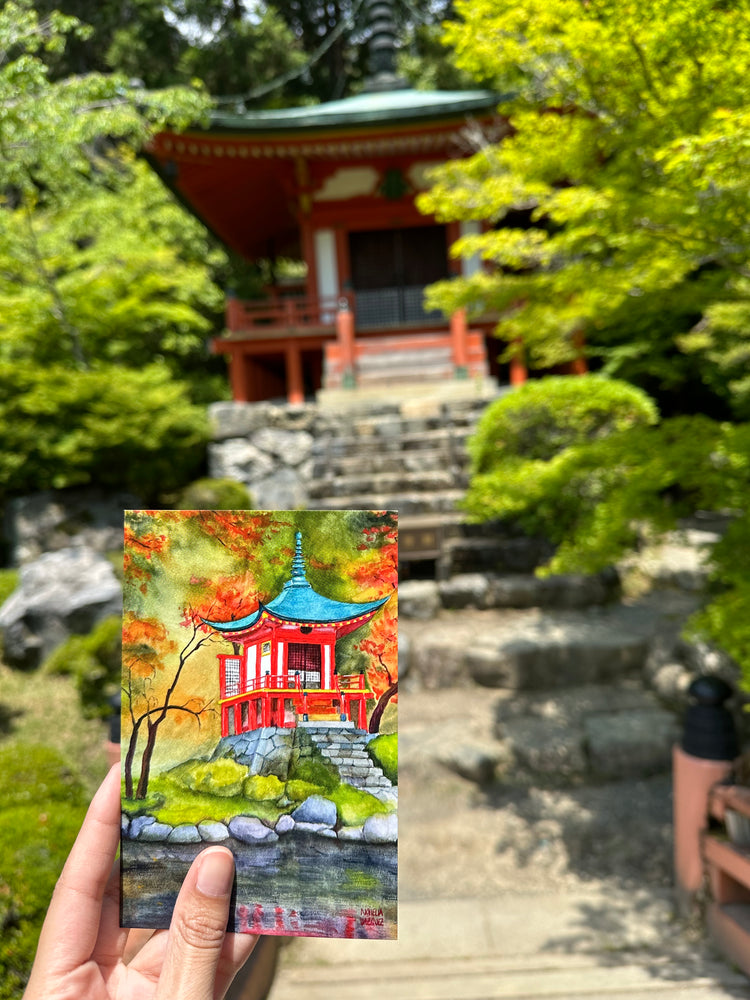 Japan Postcard Sets, Notebooks and Travel Art Print Collection