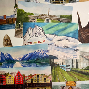 Norway Postcard Set - Ultimate edition