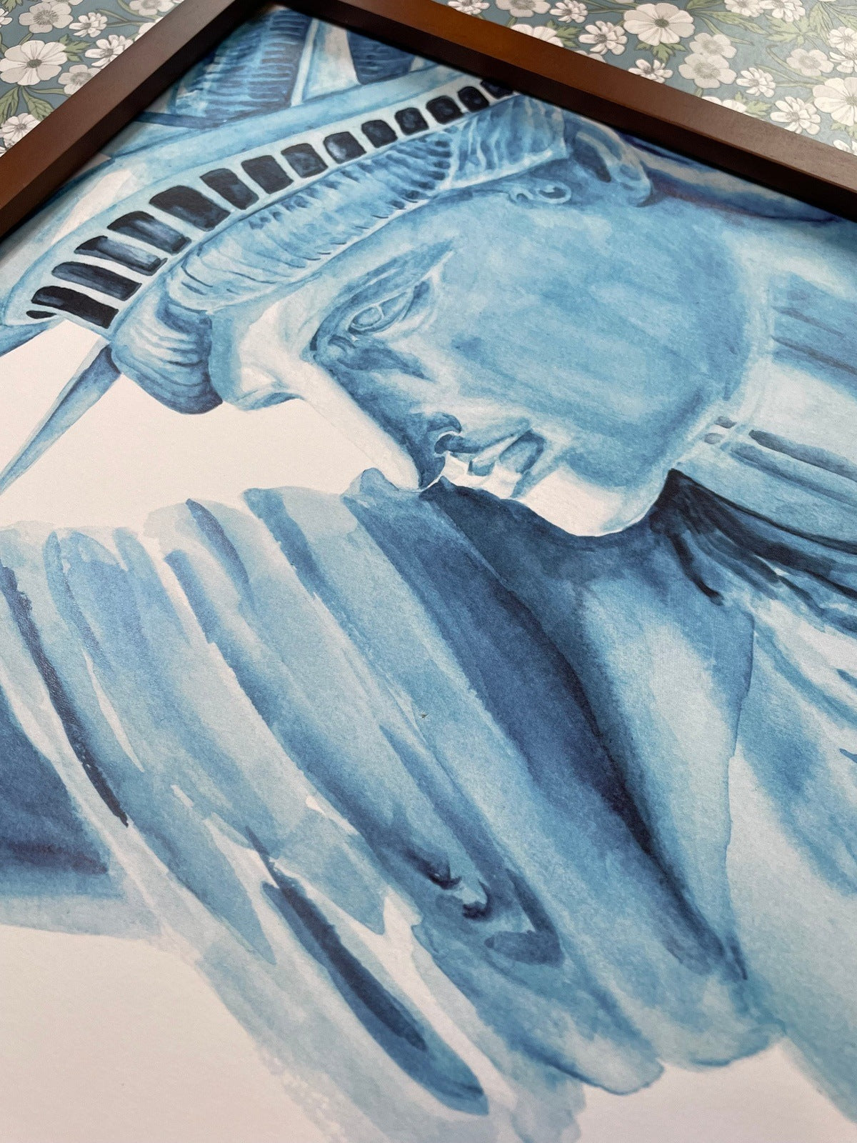 Statue of Liberty Watercolor Poster