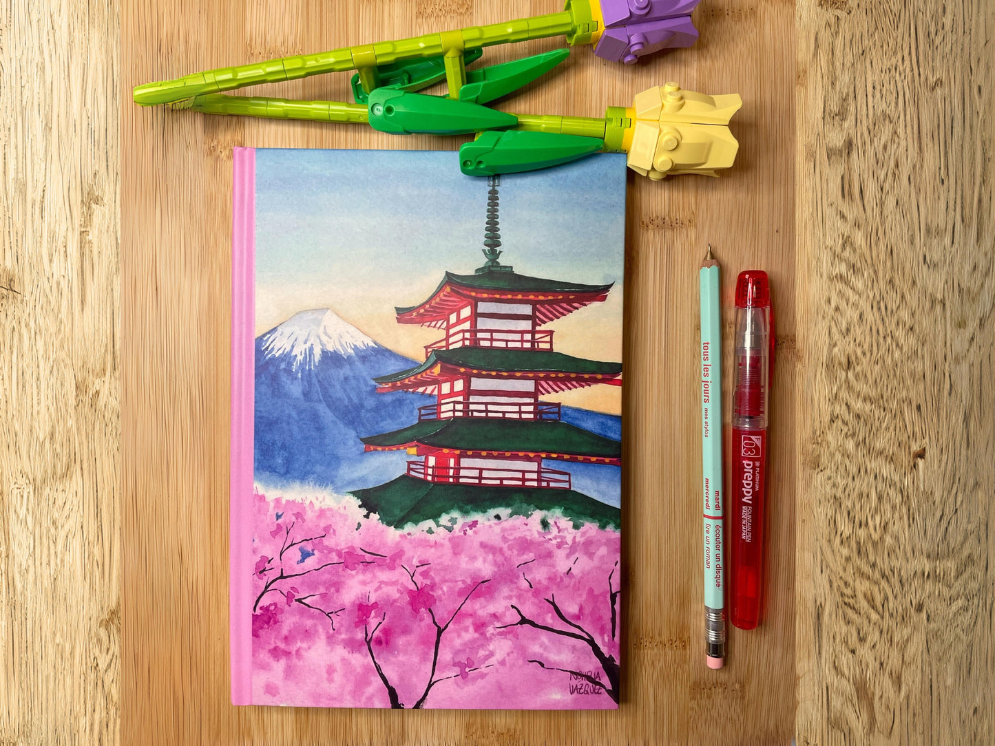 Mount Fuji Hardcover Notebook