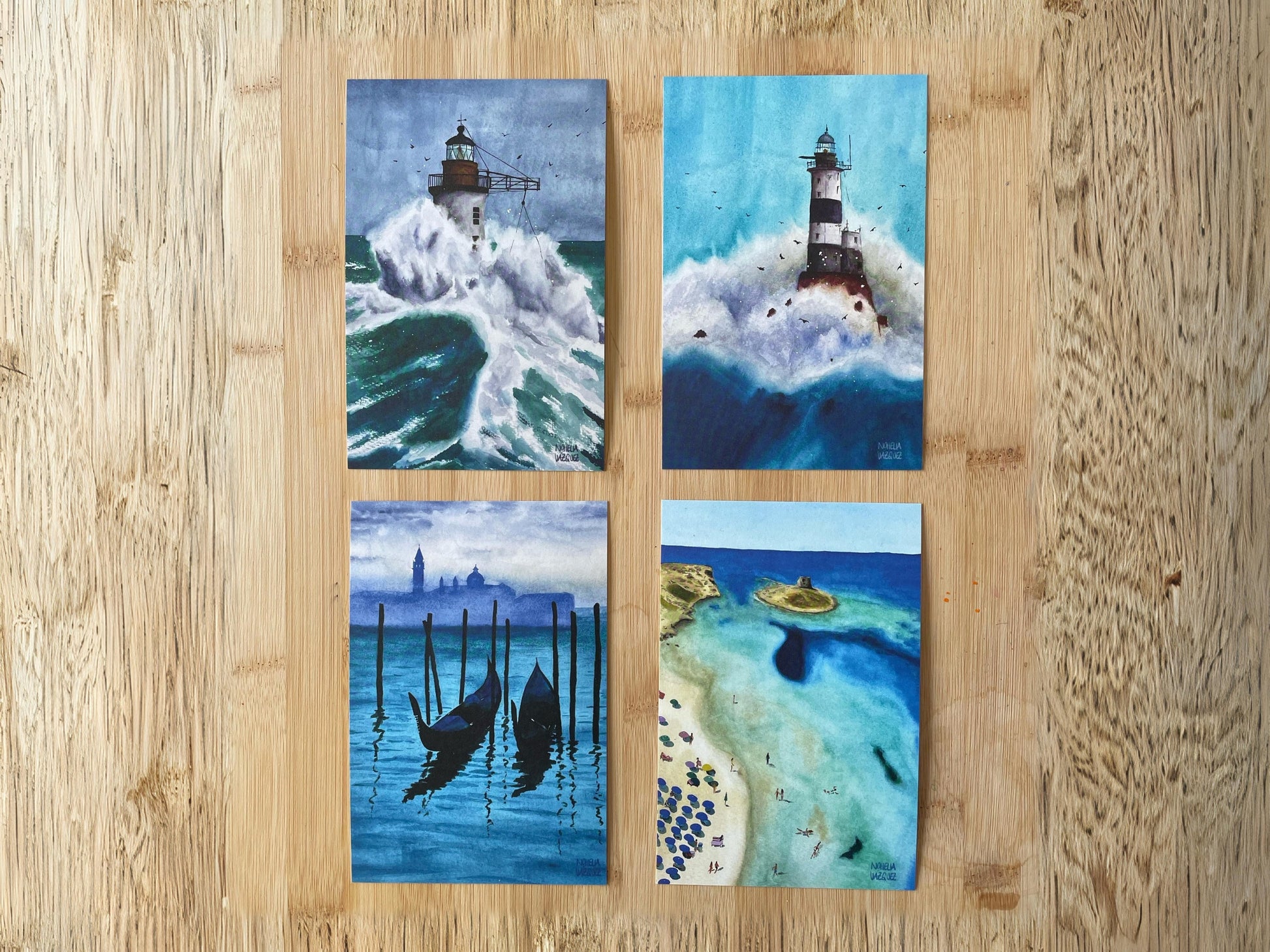 Seascapes Postcard Set