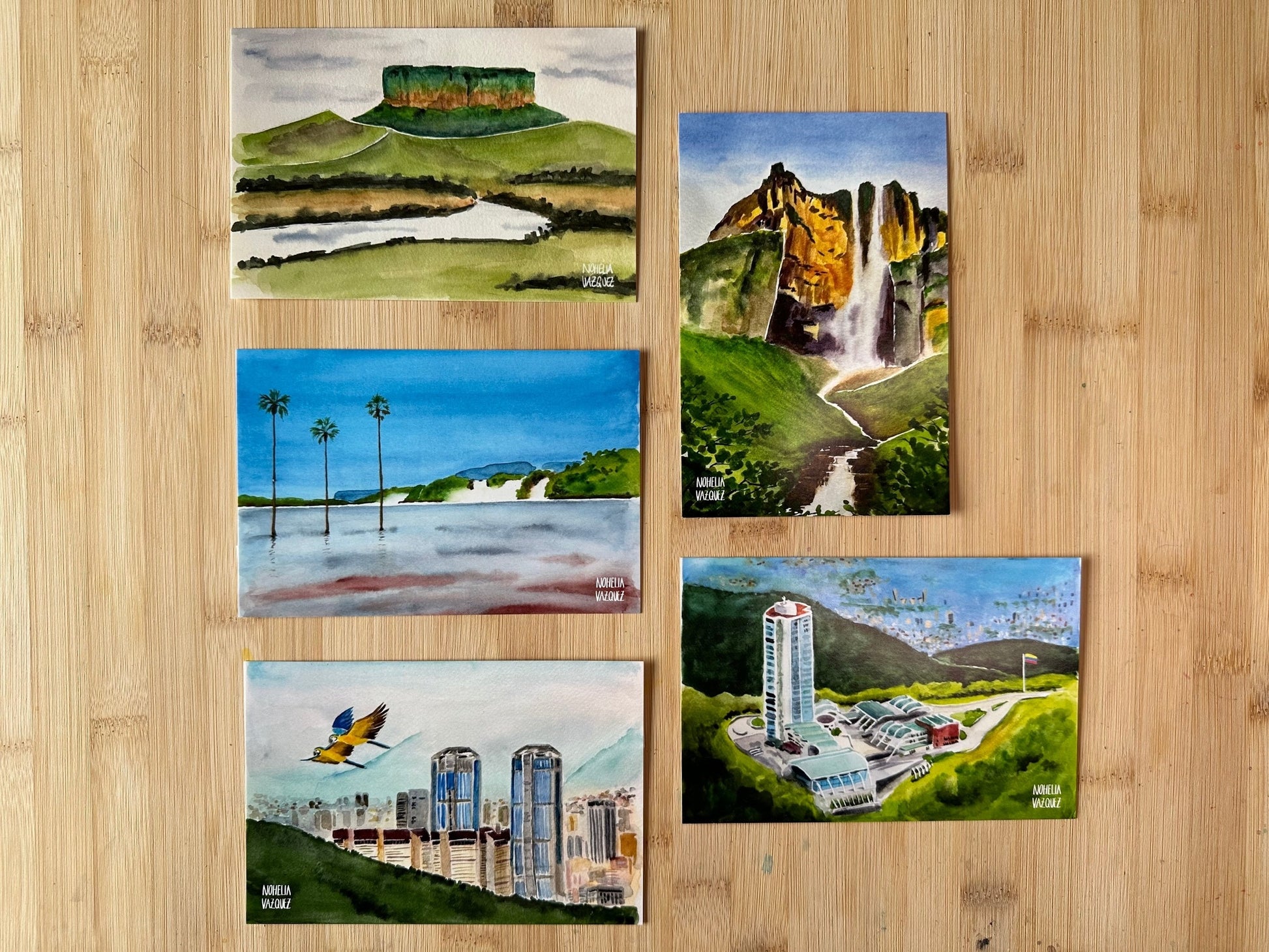 Venezuela Postcard Set