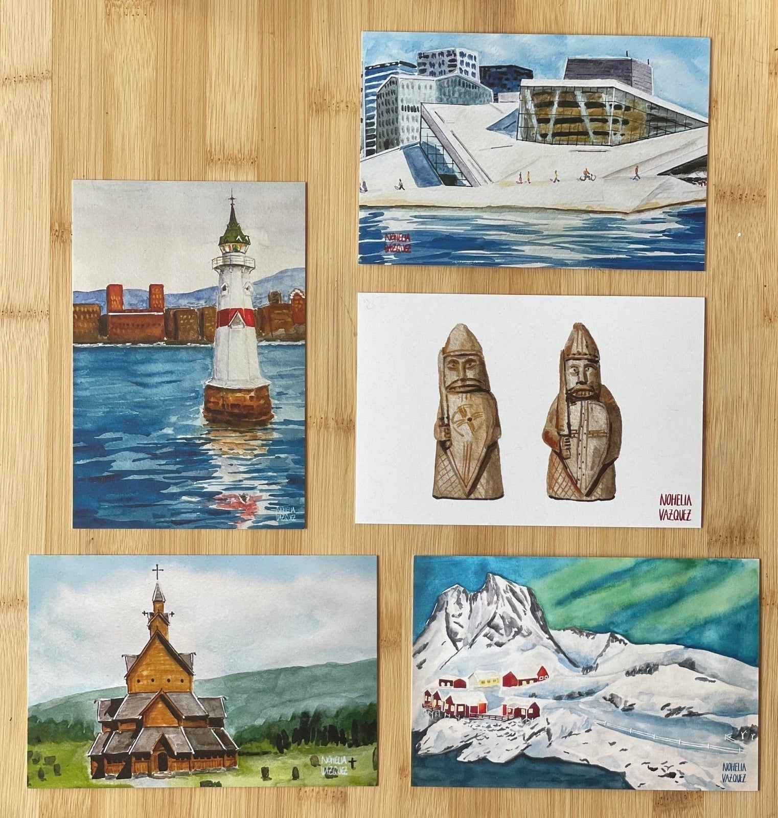 Norway Postcard Set - Ultimate edition